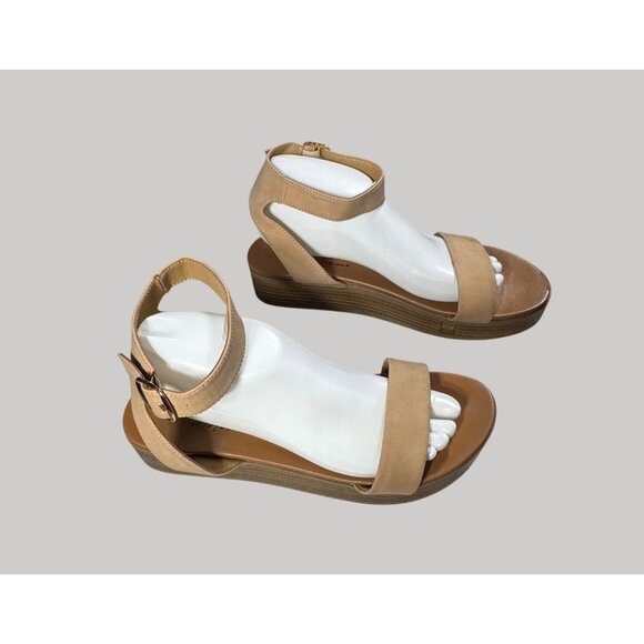 Coconuts by Matisse Sandals Women's Size 10M Tan Ankle Strap - Picture 1 of 16